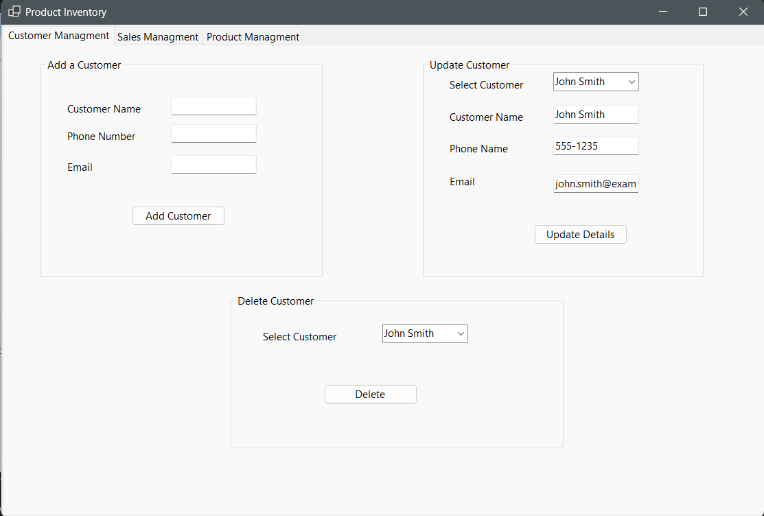 Inventory Management