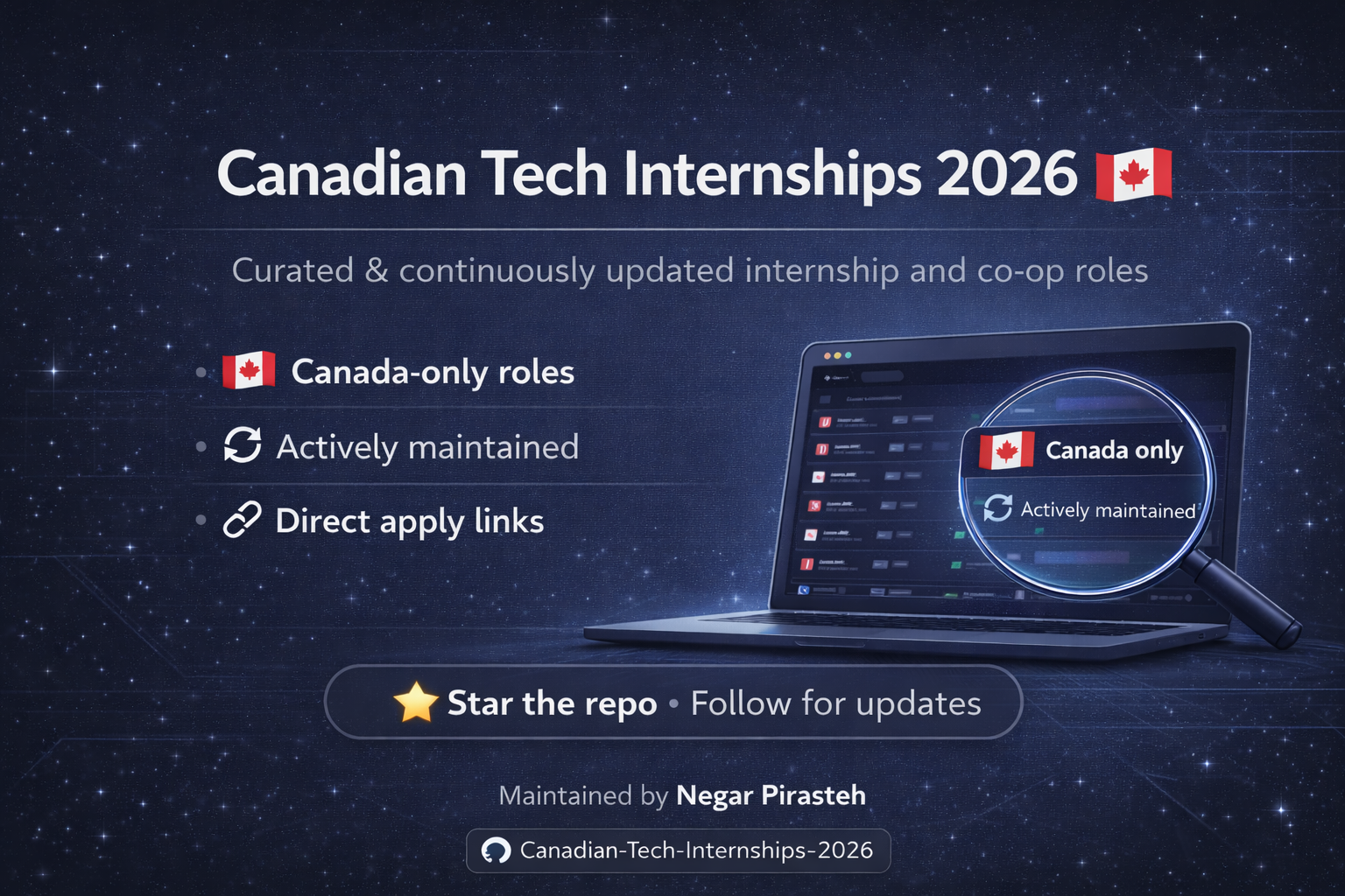 Canadian Tech Internships