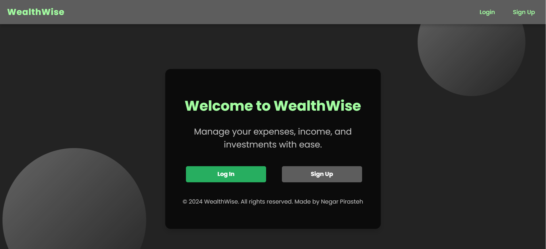 Financial Tracker